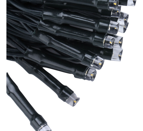 Cadena Solar De 100 Led, Ip45, Impermeable, Para Jardín, Cál