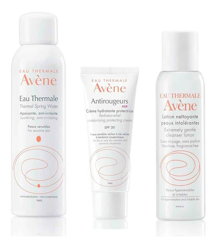 Avene Antirojeces Kit Diario Para Pieles Con Rosácea