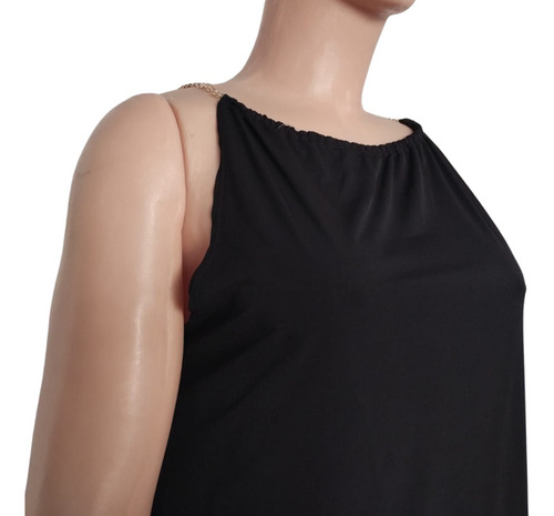 Imagen 4 de 9 de Blusa Clara Fiesta Sexy Mujer Talles Grandes Especiales Moda