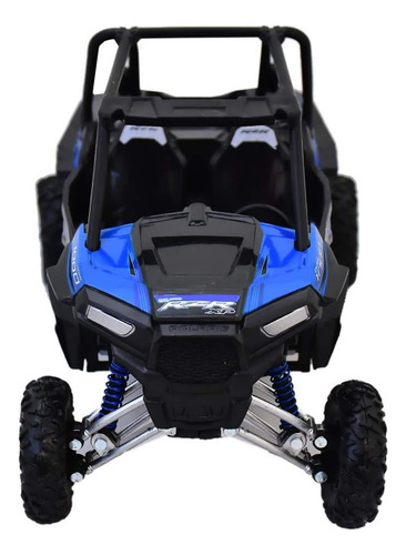 New Ray Toys Atv Scale 1:18 Polaris Rzr Xpb, Blue Budu