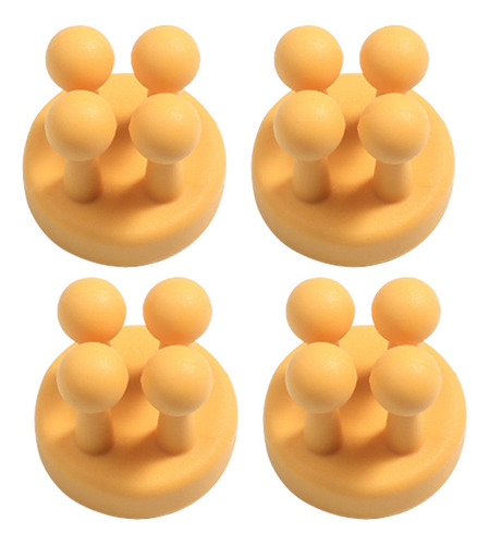 # 4 Ganchos De Clip For Cables De Pared, Organizador
