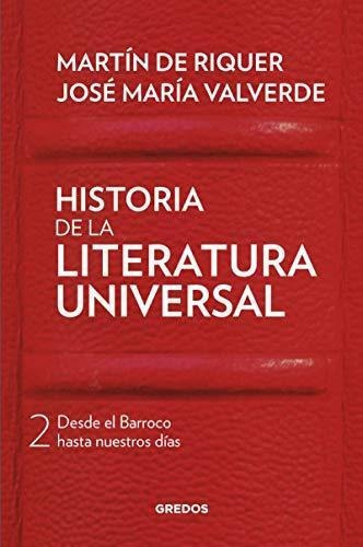 Historia De La Literatura Universal Ii Gredos