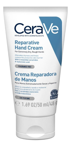 Cerave Crema Reparadora Para Manos 50 Ml