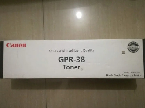 Toner Canon Gpr38  100% Original Sellado