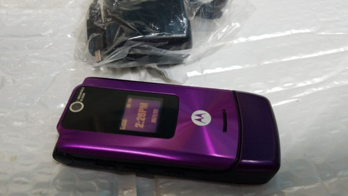 Motorola W510 Morado. Libre. Magnifico Estado. $1499