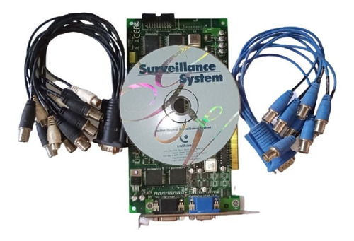 Tarjeta Pci Dvr Geovision Gv900v3 16 Canales (Usado)