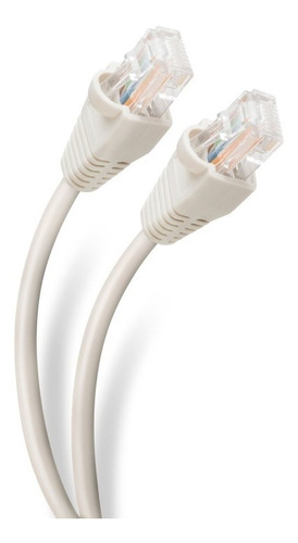 Cable Parcheo Red Utp Cat 6 90cm Gris Sin Blindar Steren