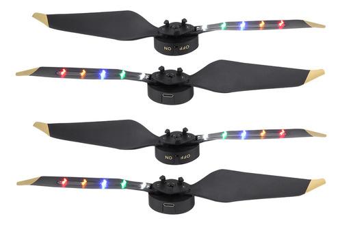 Hélices Led 8331 Recargables De Liberación Rápida Rc Drone P