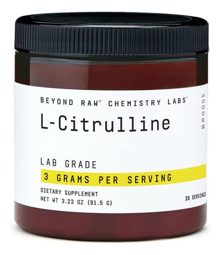 Suplemento  Beyond Raw Chemistry Labs L - g a $2252