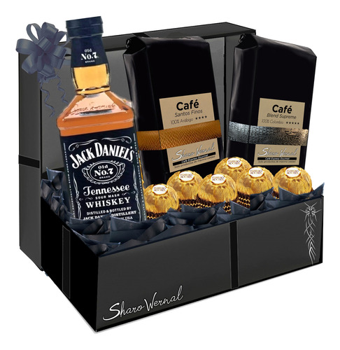 Regalo Whisky Jack Daniels 200ml Bombones Café Sharo Wernal