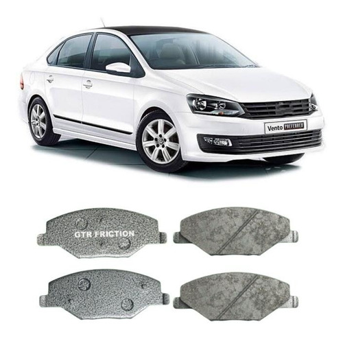 Balatas Delanteras Volkswagen Vento 2013-2018