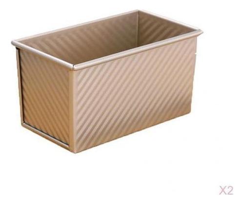 K Paquete De 2 Cajas Para Tostadas, Caja Antiadherente Para