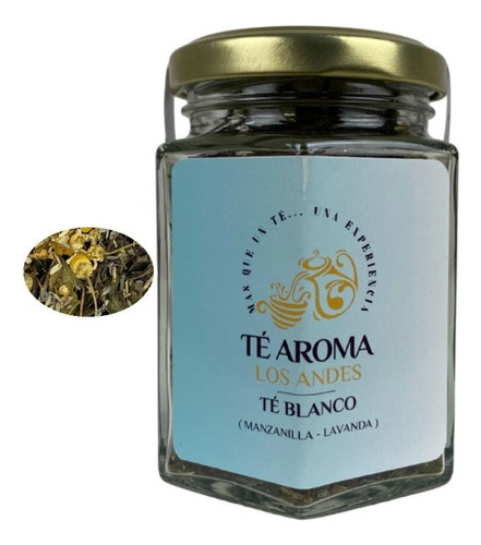 Té Blanco Pai Mu Dan (manzanilla-lavanda) 20 Grs.