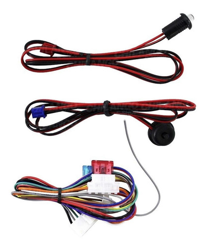 Auto Alarma Spider Sr-3700 4 Botones Anti-asalto Sensor