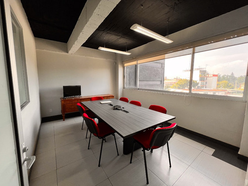 Oficina En Renta Amueblada Lista Para Trabajar Col. El Parque, Naucalpan De Juárez Con Excelente Conectividad Y Servicios Cercanos.