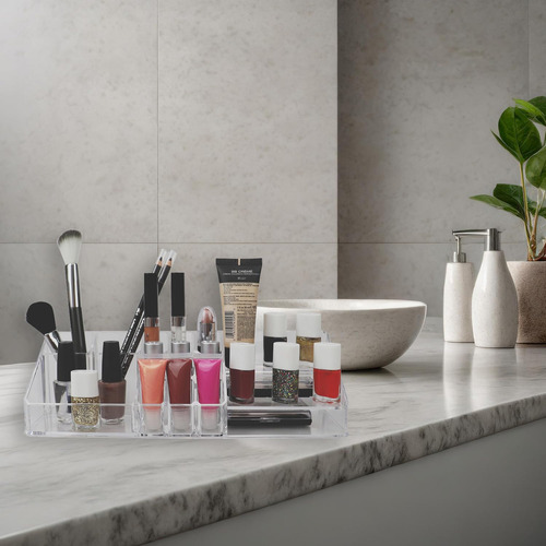 Organizador De Cosméticos Con 15 Compartimentos