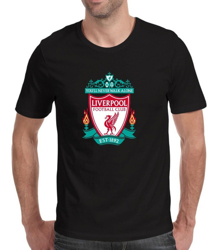 Playera Liverpool Logo Champions