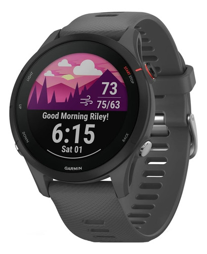 Reloj Inteligente Garmin Forerunner 255 Con Gps, Color Gris