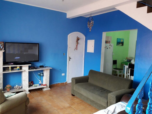Imagem 10 de 12 de Sobrado A Venda No Centro De Mongaguá Ref-441