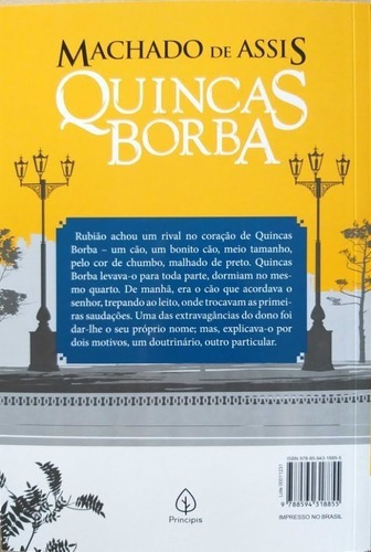 Imagem 2 de 2 de Livro Físico Machado De Assis Quincas Borba Texto Integral