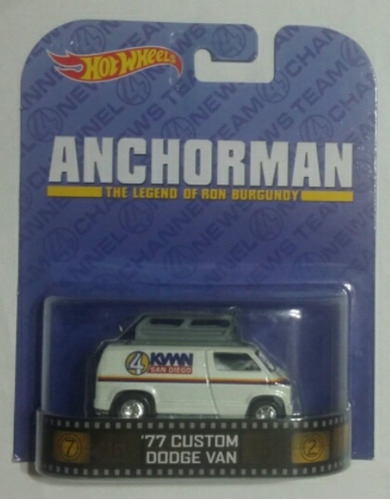 Hot Wheels '77 Custom Dodge Van Anchorman