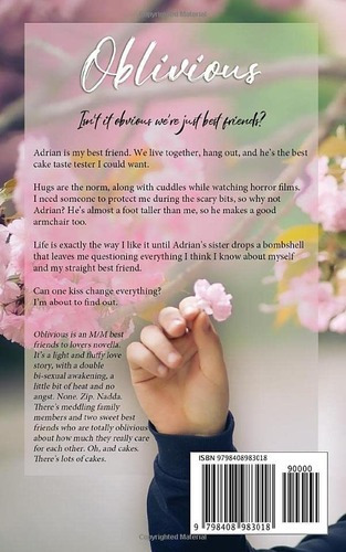 Oblivious An M/m Best Friends To Lovers Novella -..., de Davison, Colette. Editorial Independently Published en inglés