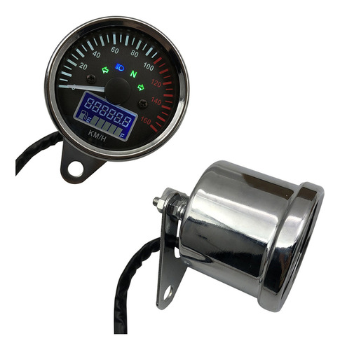 Tacómetro De Combustible, 0-160 Metros, Indicador Digital Un