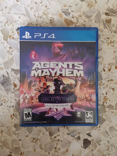 Agents Of Mayhem Ps4