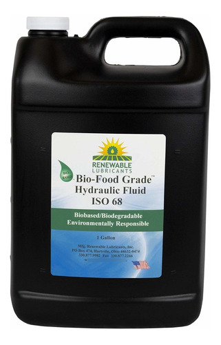 Lubricantes Renovables 87143 Bio-food Grade Hidráulico Fluid