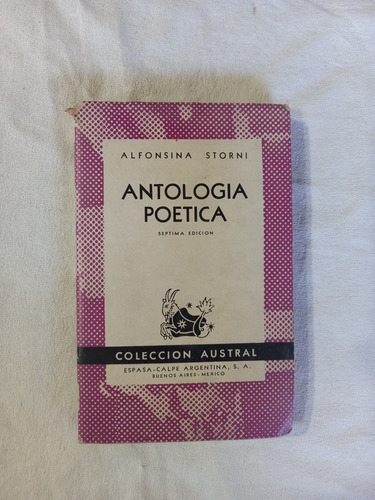 Antología Poetica - Alfonsina Storni