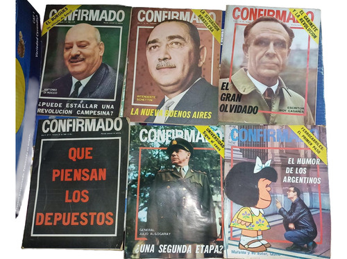 Lote De 14 Revistas Confirmado Año 1966 Direccion Timerman (Usado)