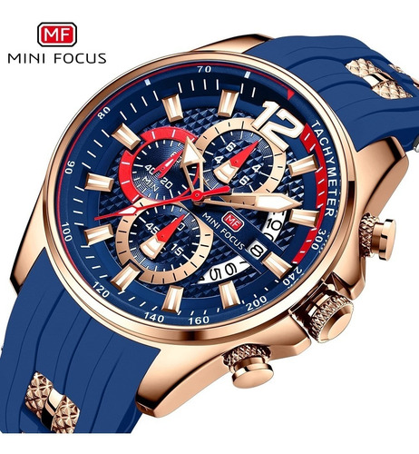 Reloj De Hombre Luminoso De Cuarzo De Lujo Mini Focus
