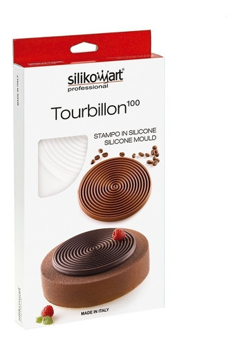 Imagen 1 de 3 de Molde Silikomart Flex Tourbillon 100 / Lauacu