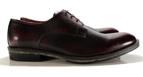 Zapato Hombre Oxford Cuero Diseño London By Ghilardi