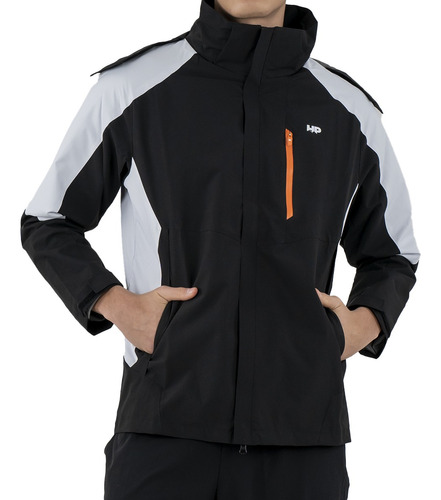 Chamarra Hombre Impermeable Para Lluvia Chaqueta Rompeviento