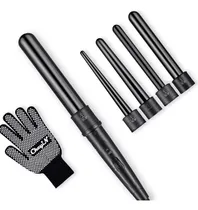 Comprar Ferros Profesionales Rizadoras De Cabello 5 En 1- Negro