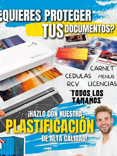 Plastificado Tamaño Carta