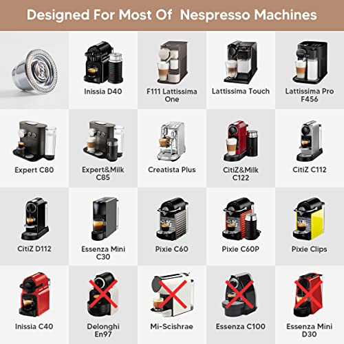 Cpsulas Reutilizables Acero Inox. Compatible Con Nespresso
