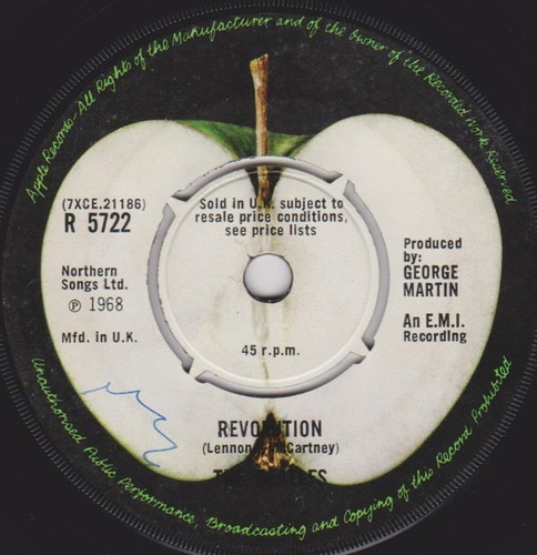 Compacto Single The Beatles Hey Jude Revolution Mono Uk 1.st (Usado)