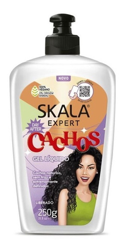 Gel Líquido Capilar Mais Cachos Skala 250 Gr