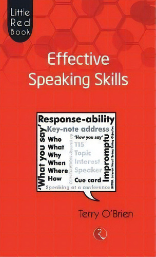 Effective Speaking Skills, De Terry O'brien. Editorial Rupa Co, Tapa Blanda En Inglés