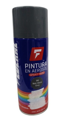 Pintura Spray Gris Medio Mate
