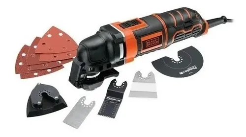 Sierra Oscilante Black Decker Mt300k 300w Accesorios