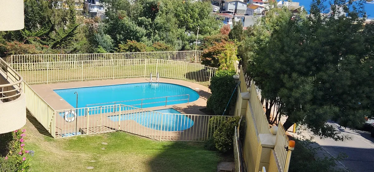 Imagen 3 de 17 de Depto Amoblado 2d3b1e Vista Al Mar En Recreo, Viña Del Mar