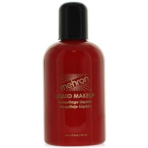 Pintura Líquida Maquillaje Facial Y Corporal (4.5 Oz)  Rojo