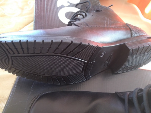 Botines De Cuero 41 Hbo Nuevos