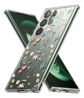 Case Ringke Fusion Design Galaxy S23 Ultra - Floral De Usa