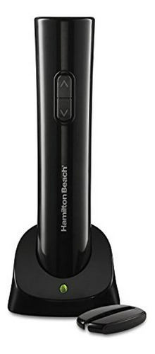 Hamilton Beach 76610 Cordless Electric Wine Bottle Opener Wi