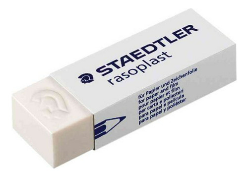 Staedtler Rasoplast 526 B40 Paquete De Plástico Blanco De 3]