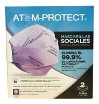Comprar Atom Protect Barbijo Social Tapaboca Conicet Original X 10un
